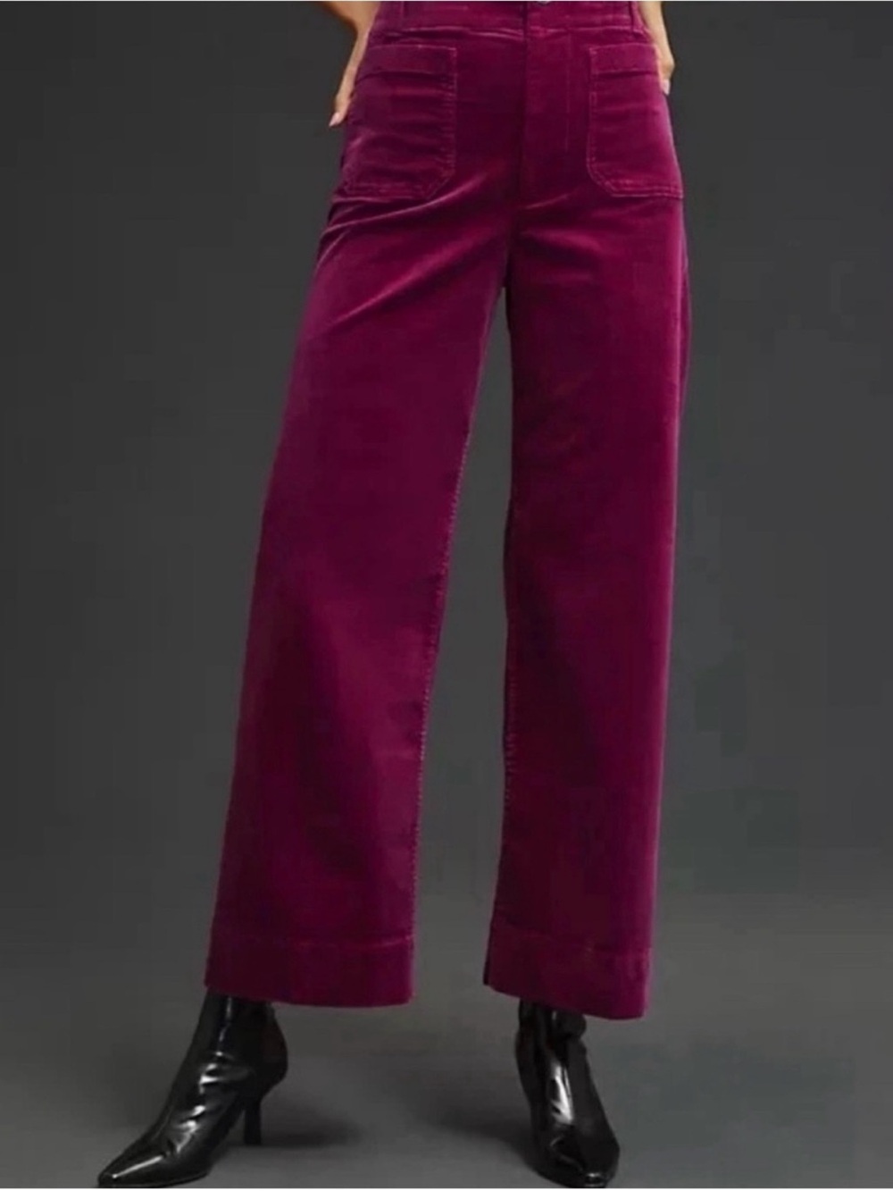 Anthropologie Maeve Colette Corduroy Pants 30T - Picture 2 of 8